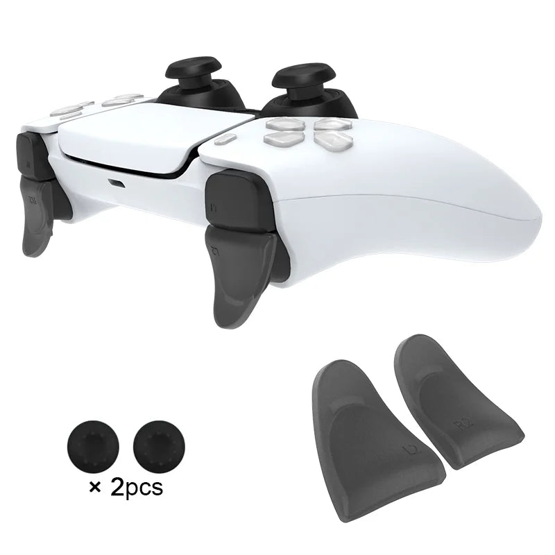 Extended Triggers Button for PS5 L2/R2 Trigger Extender D-Pad Key Cap for Playstation 5 Gamepad Accessories