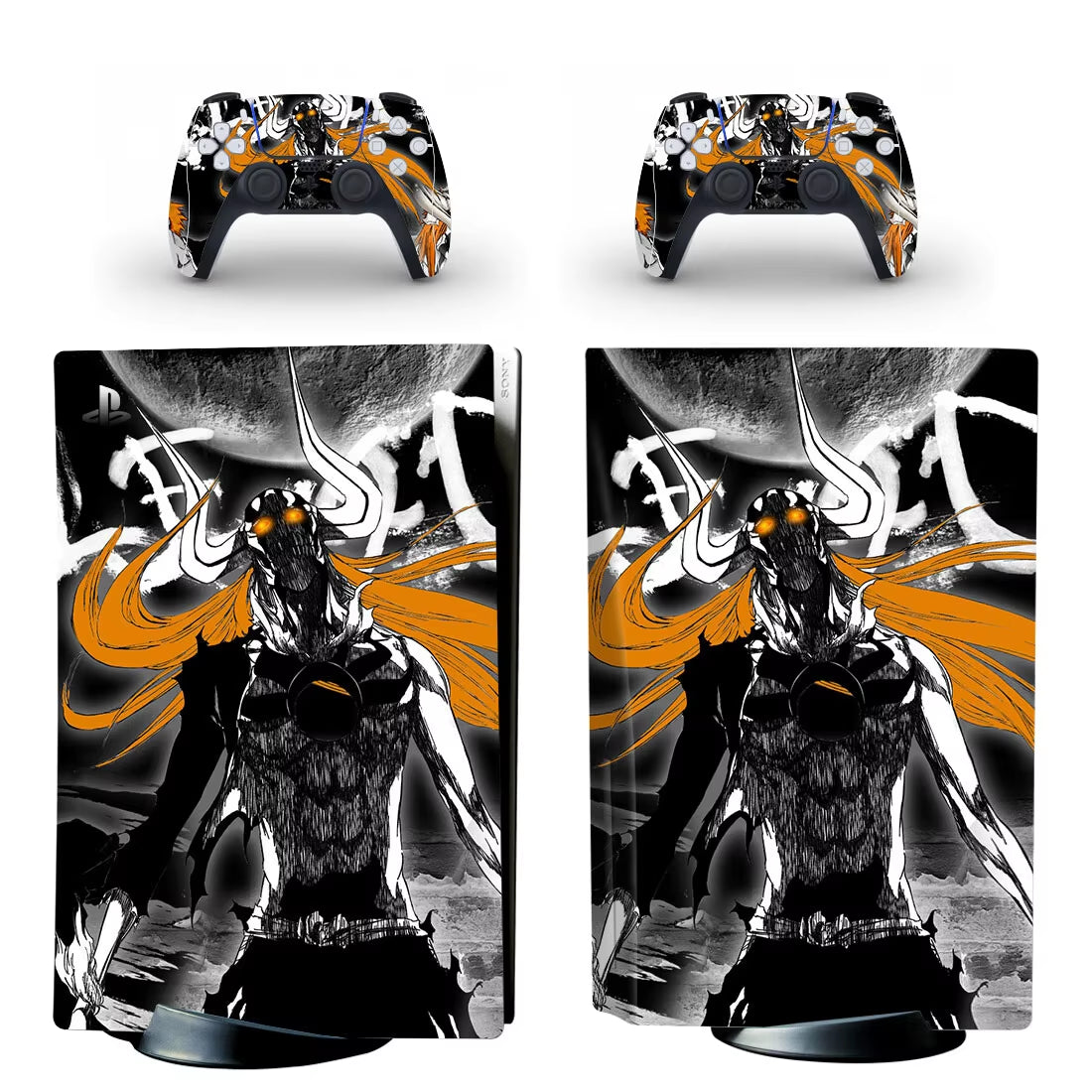 Bleach PS5 Disc Skin Sticker Protector Decal Cover for Console Controller PS5 Disk Skin Sticker Vinyl