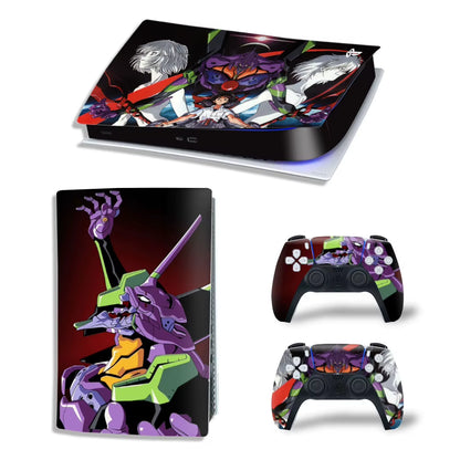 Anime PS5 Digital Skin Sticker Decal Cover for Console and 2 Controllers Vinyl Skins