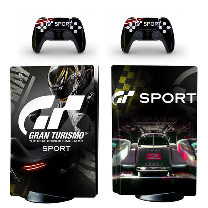 Gran Turismo GT Sport PS5 Disc Skin Sticker Protector Decal Cover for Console Controller PS5 Disk Skin Sticker Vinyl