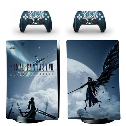 Final Fantasy PS5 Digital Skin Sticker Decal Cover for Console and 2 Controllers Vinyl Skins